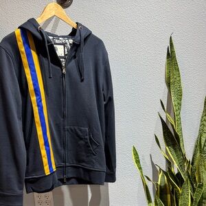 Men’s Stock Collection Ferdinand Navy Zip Hoodie